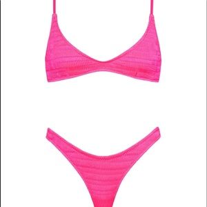 Triangl NWOT swimsuit neon pink MAIA MYSA
